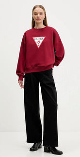 FELPA OVERSIZE CON LOGO ICONICO GUESS