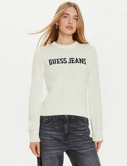 MAGLIONE LOGO CON INTARSI GUESS JEANS