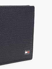 Portafogli bifold in pelle con bandierina Tommy Hilfiger