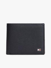 Portafogli bifold in pelle con bandierina Tommy Hilfiger
