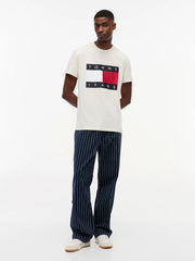 T-SHIRT TOMMY CON BANDIERA