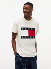 T-SHIRT TOMMY CON BANDIERA