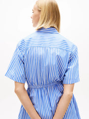 CHEMISIER CORTO RELAXED FIT A RIGHE TOMMY
