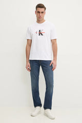 T-shirt Calvin Klein Jeans - MONOLOGO SHIFT TEE - T-shirt con stampa