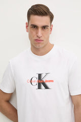 T-shirt Calvin Klein Jeans - MONOLOGO SHIFT TEE - T-shirt con stampa