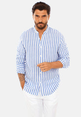 CAMICIA LINO COLLO COREANO