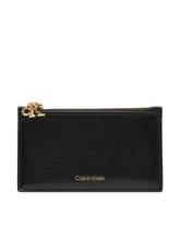 Porta carte Calvin Klein in pelle con zip