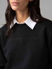 FELPA CON LOGO EMBOSSED GAELLE