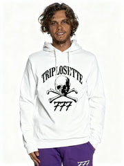 Felpa Uomo Triplosette con cappuccio