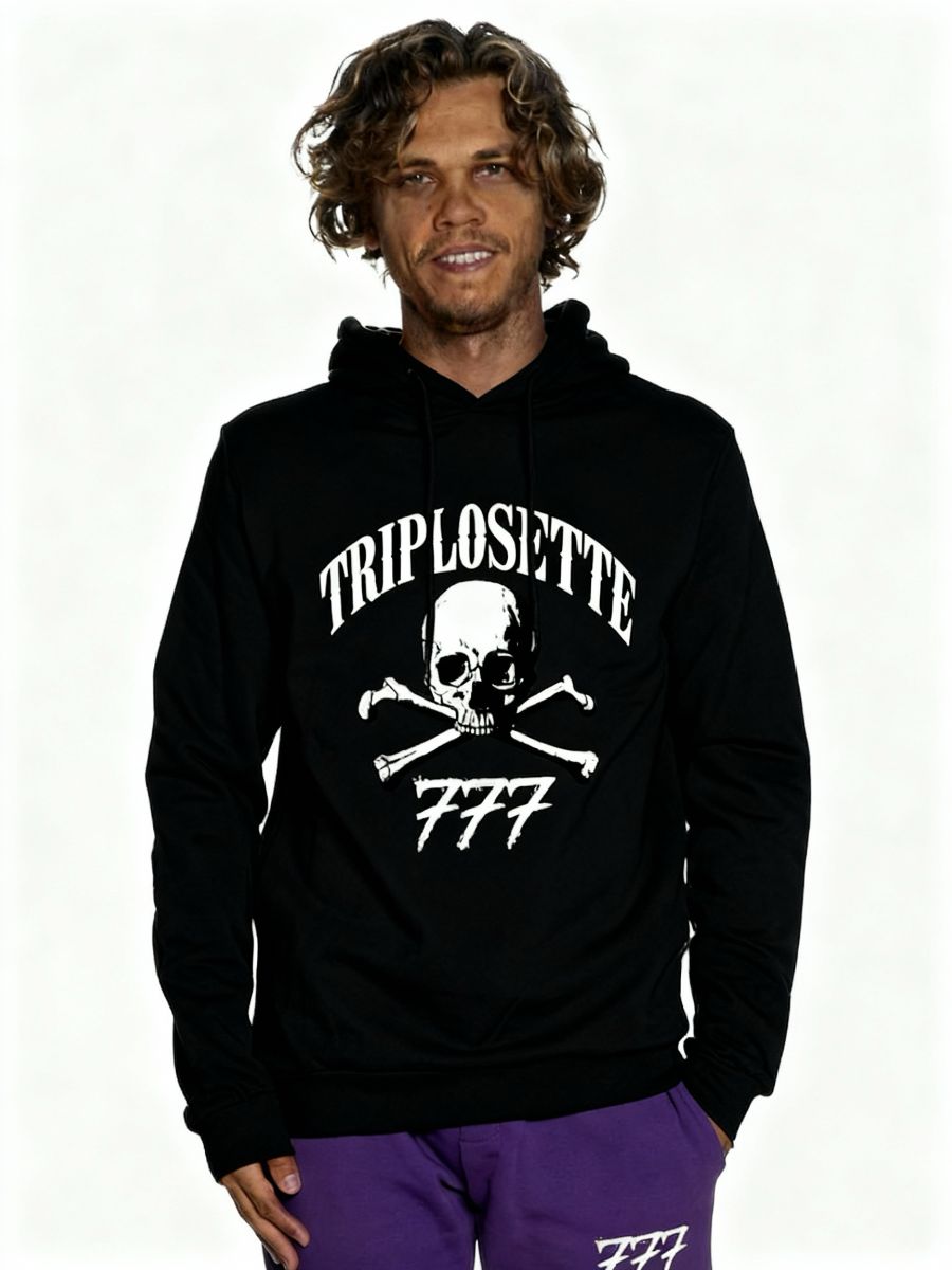 Felpa Uomo Triplosette con cappuccio