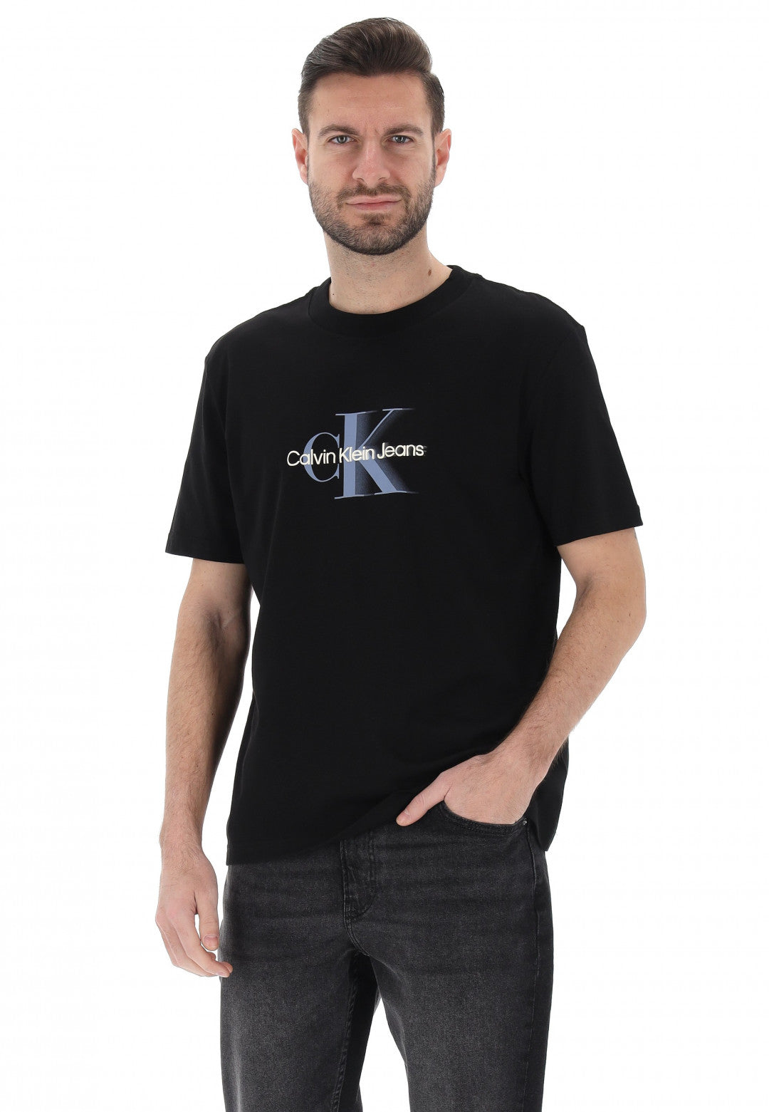 T-shirt Calvin Klein Jeans - MONOLOGO SHIFT TEE - T-shirt con stampa