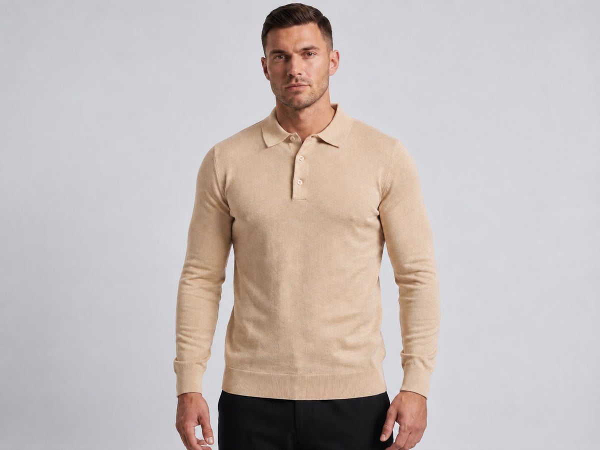 POLO UOMO MANICA LUNGA