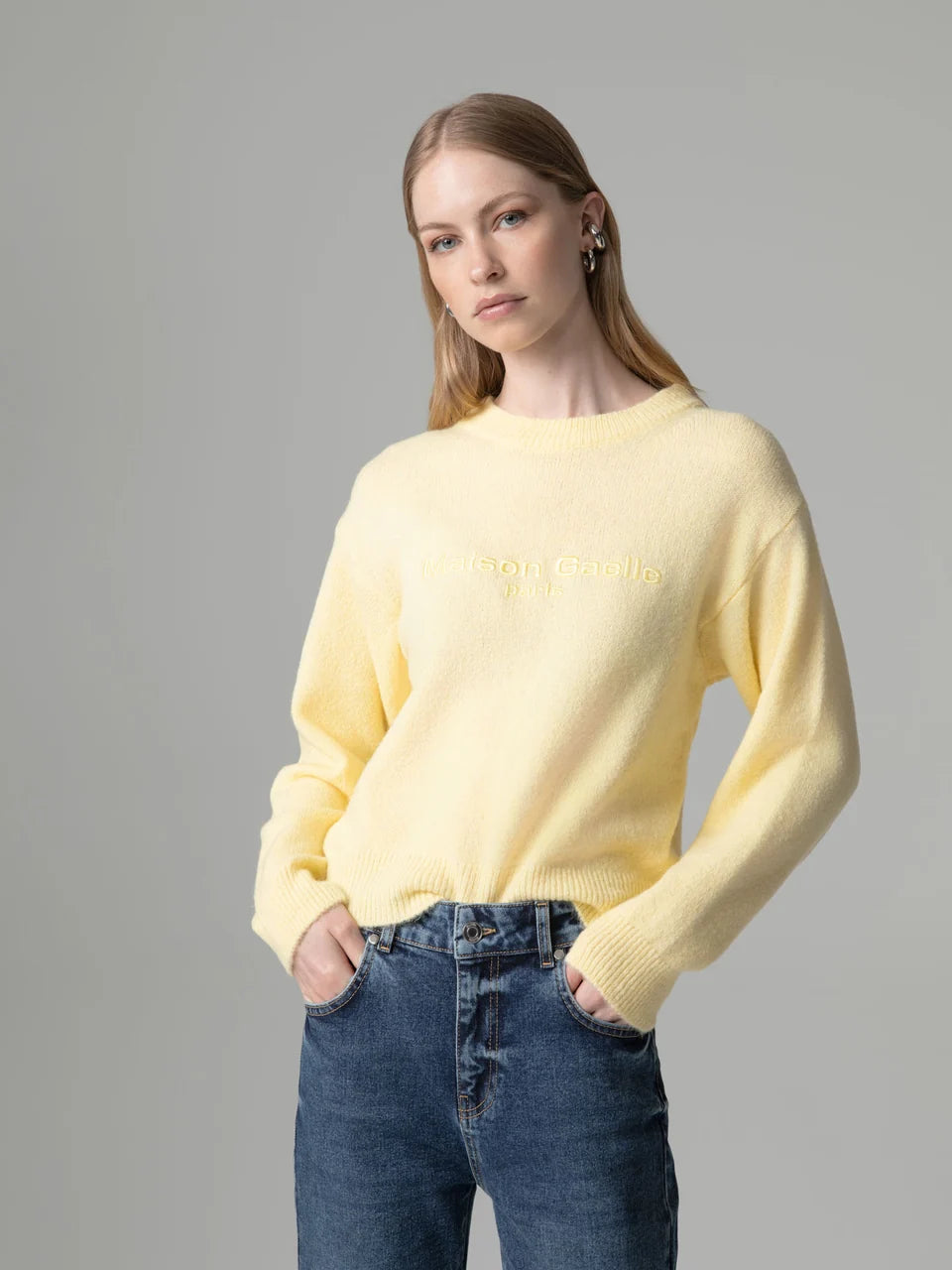 PULLOVER GAELLE CON LOGO