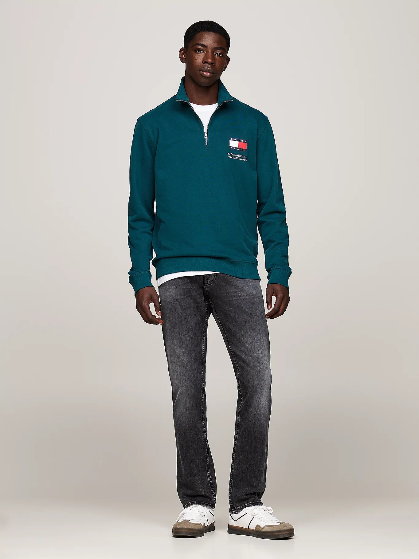tommy jeans scanton slim BLACK
