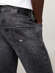 tommy jeans scanton slim BLACK