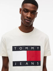 T-SHIRT TOMMY CON BANDIERA