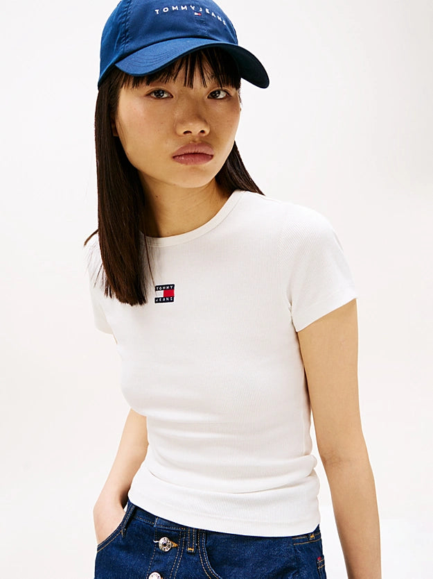 T-shirt a coste DW0DW17881