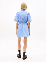 CHEMISIER CORTO RELAXED FIT A RIGHE TOMMY