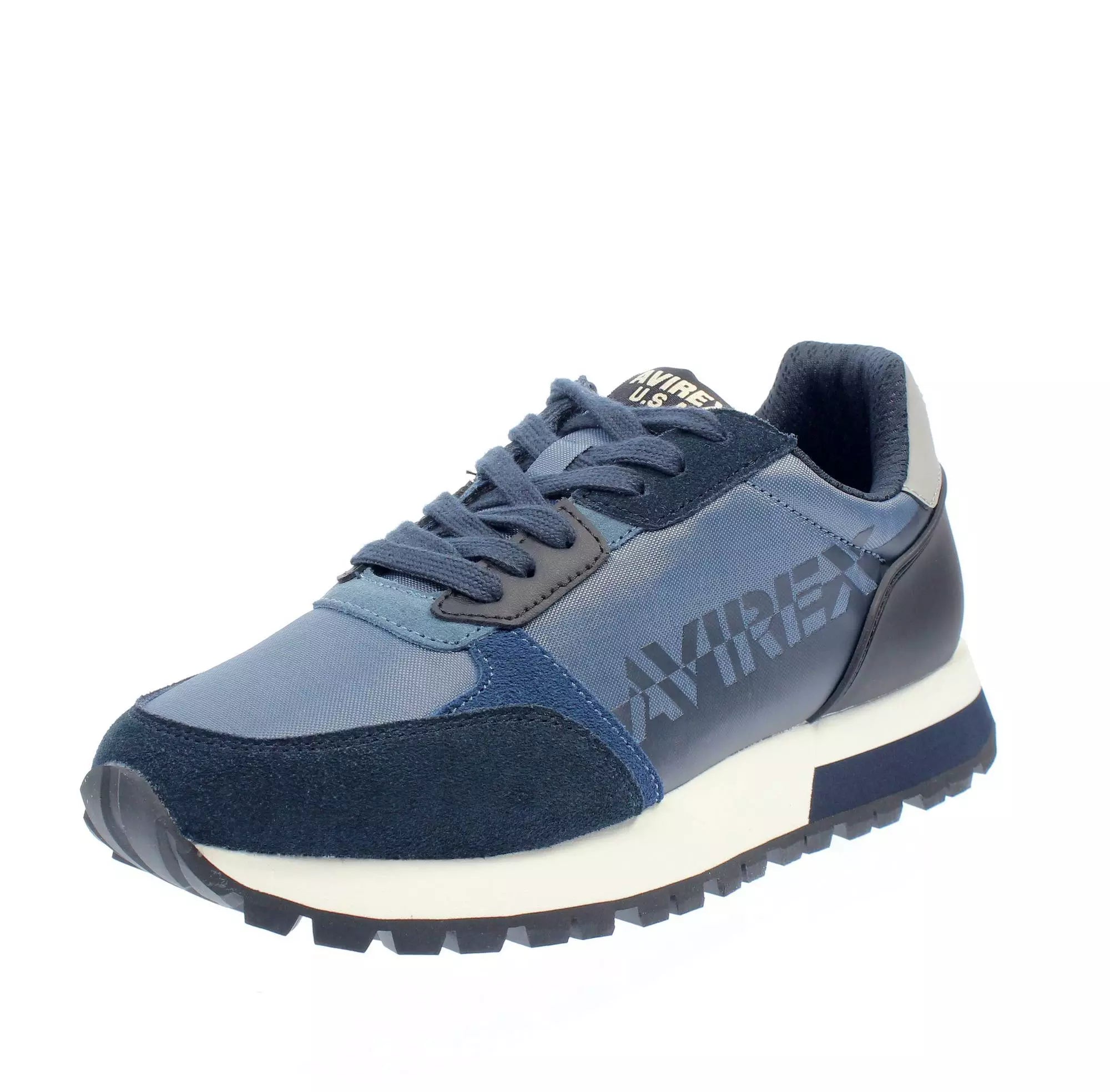 AVIREX Drab - Sneakers BLU