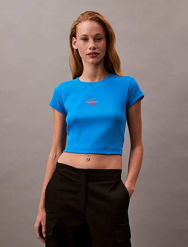 T-SHIRT con MONOGRAMMA CK