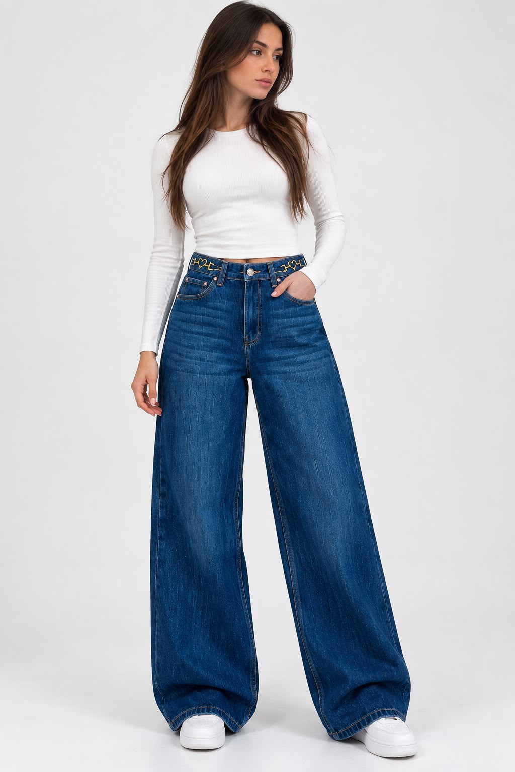 JEANS CHELSEA WIDE LEG