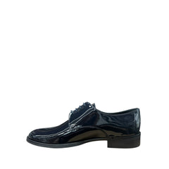 SCARPINO CRISTIANO GUALTIERI in pelle BLU LUCIDA