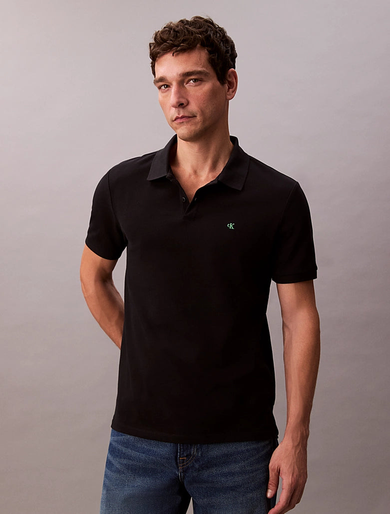 Polo in piqué di cotone CALVIN KLEIN