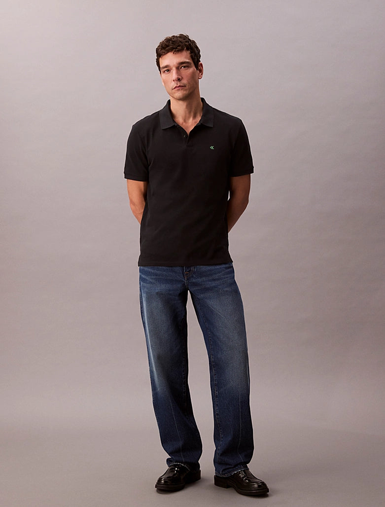 Polo in piqué di cotone CALVIN KLEIN