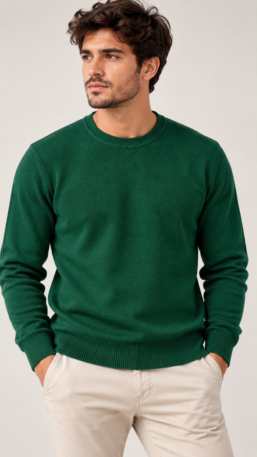 MAGLIONE PUNTO RISO