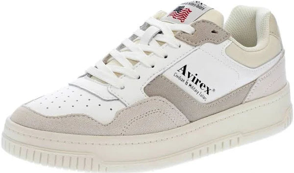 AVIREX Chester - Sneakers basse WHITE