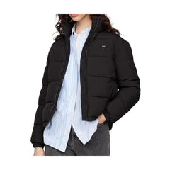 TOMMY HILFIGER DW0DW18827 GIACCA DONNA ESSENTIAL PUFFER BDS BLACK