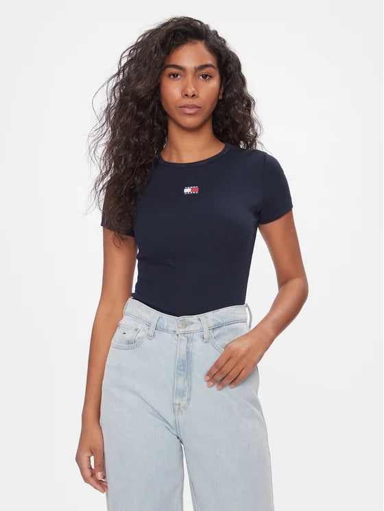 T-shirt a coste DW0DW17881