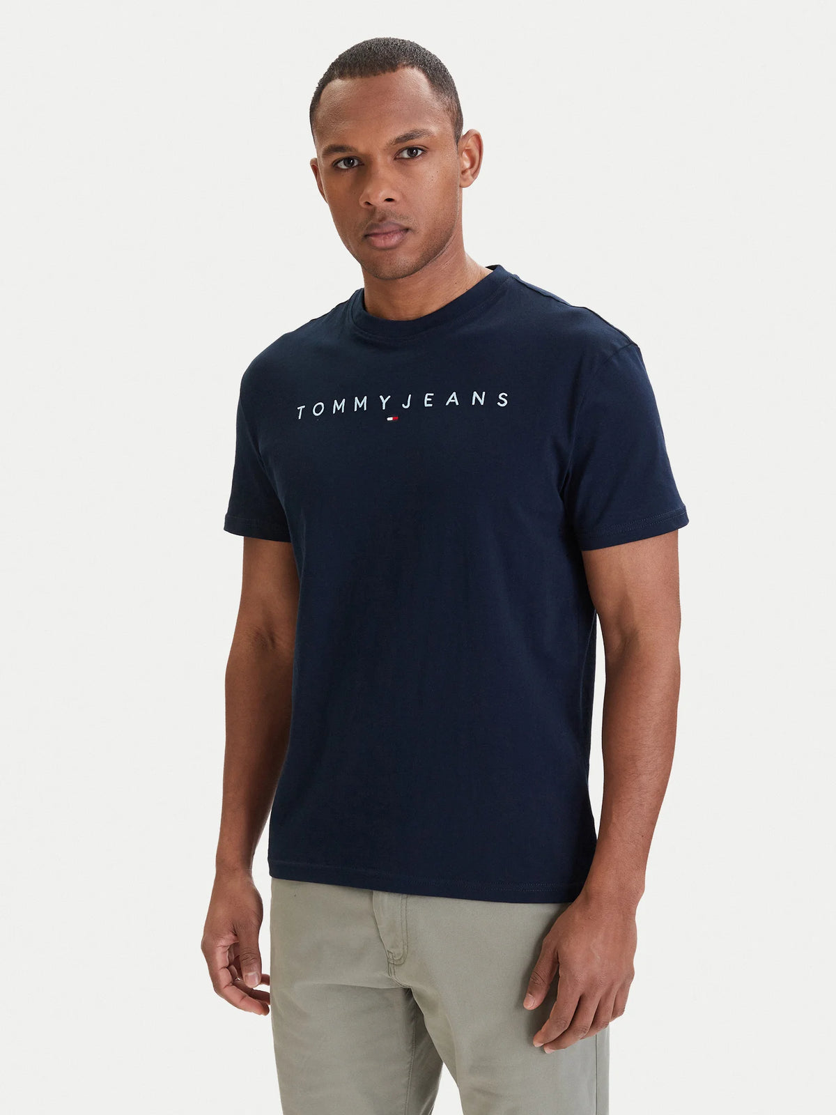 T-SHIRT TOMMY CON LOGO RICAMATO